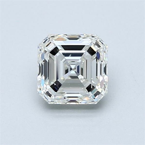 1.00ct J SI1 Very Good Cut Asscher Diamond