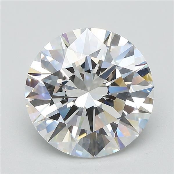 4.04 Carat Round Natural Diamond