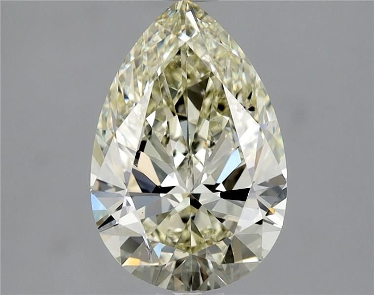 2.01ct J SI1 Rare Carat Ideal Cut Pear Diamond