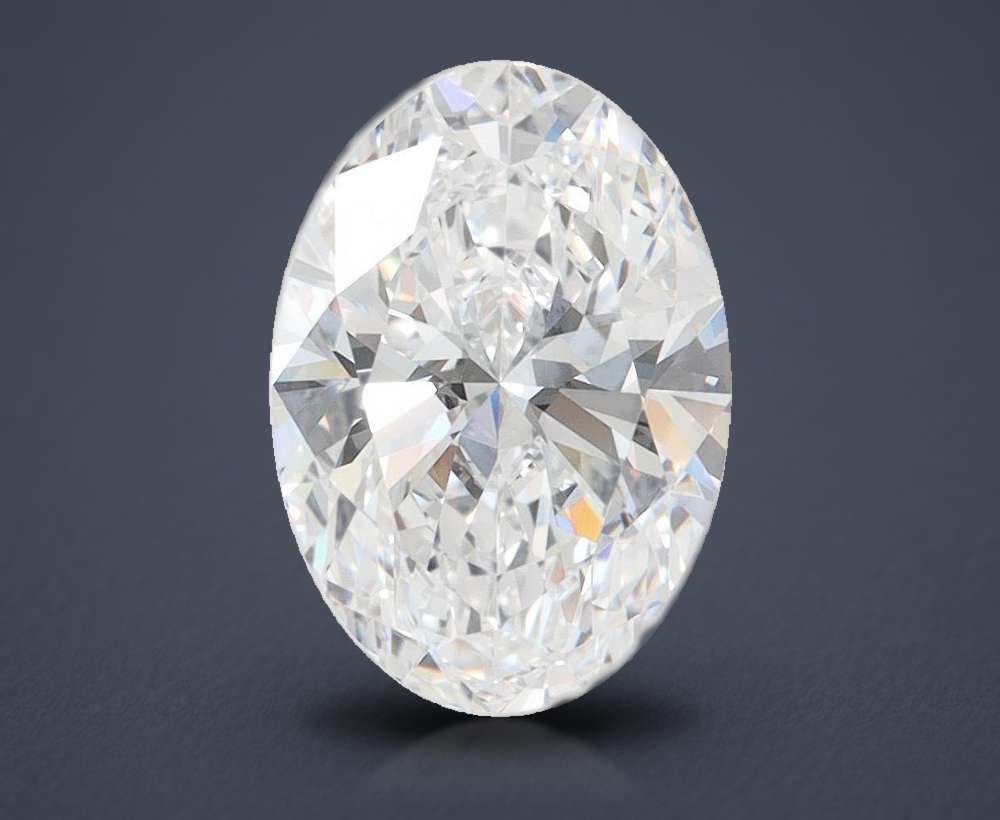2.50 Carat Oval Lab Diamond