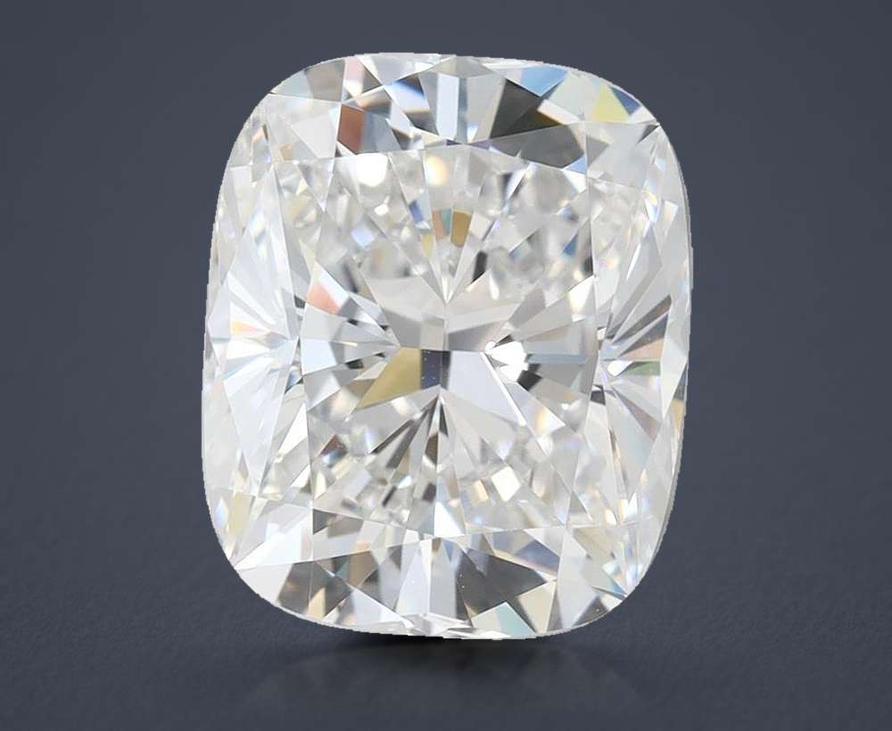 3.70 Carat Cushion Lab Diamond