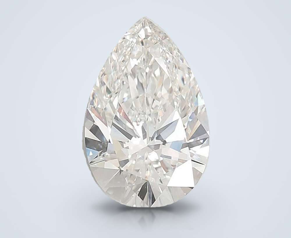 5.01 Carat Pear Lab Diamond