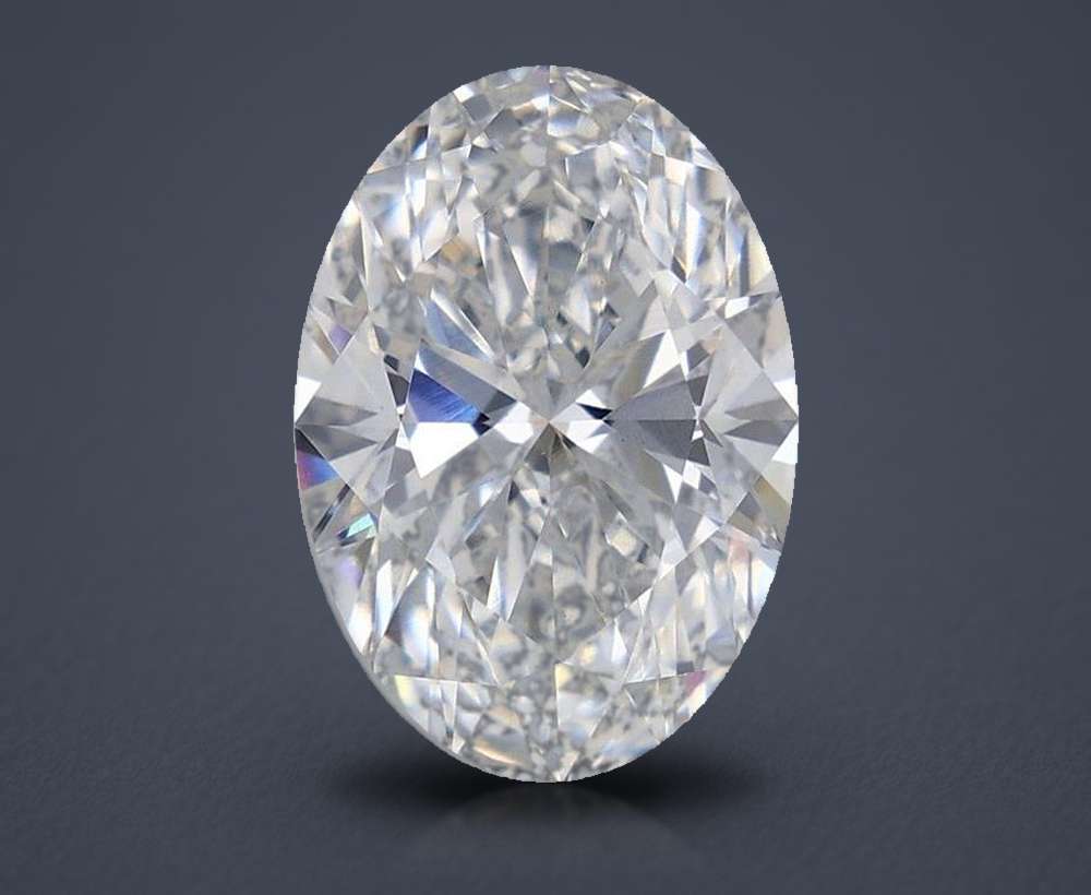 5.80 Carat Oval Lab Diamond