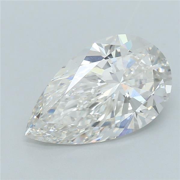 5.01ct G VS1 Rare Carat Ideal Cut Pear Lab Grown Diamond