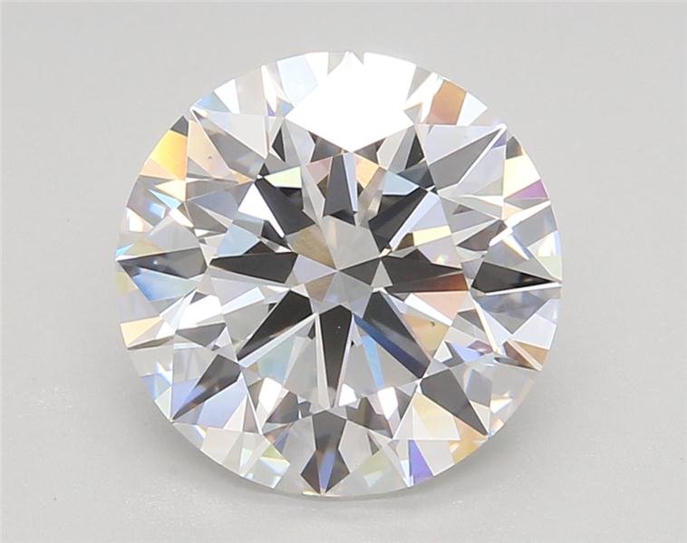 4.03ct F VS1 Rare Carat Ideal Cut Round Lab Grown Diamond