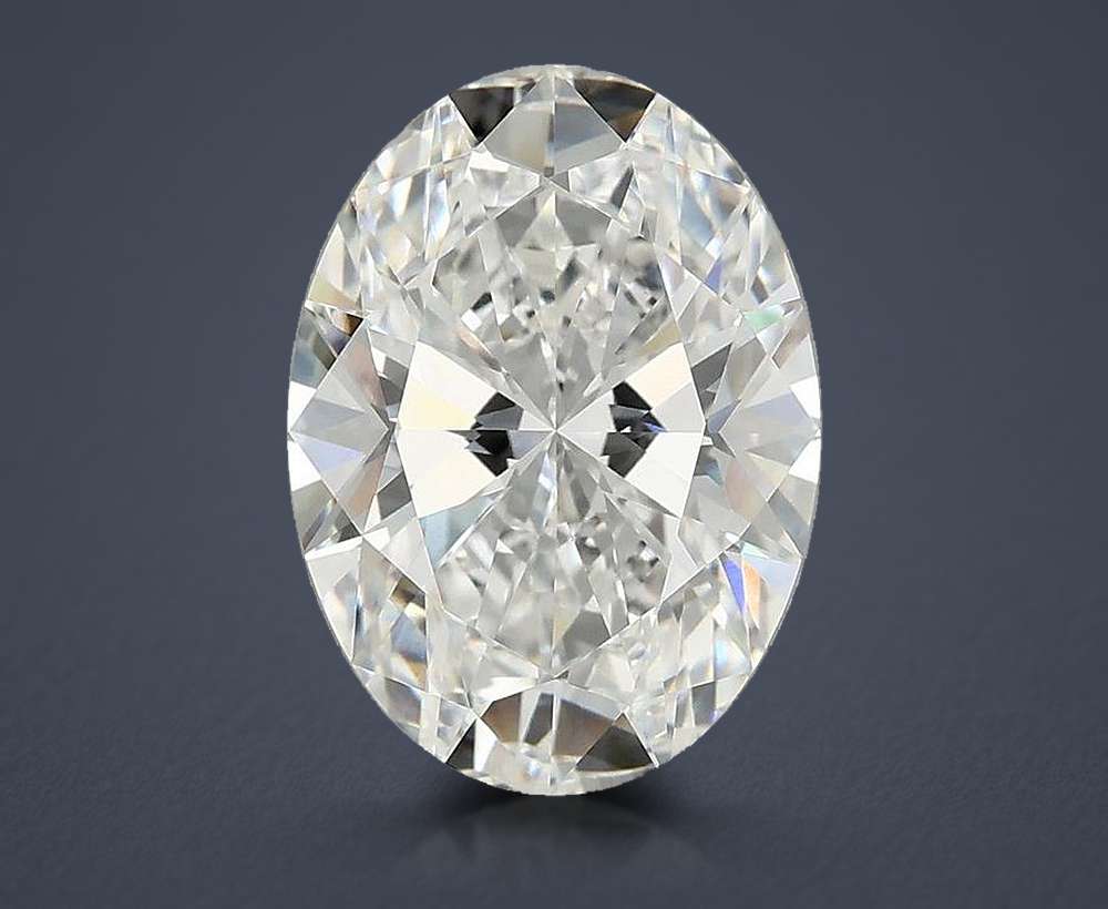 3.83 Carat Oval Lab Diamond