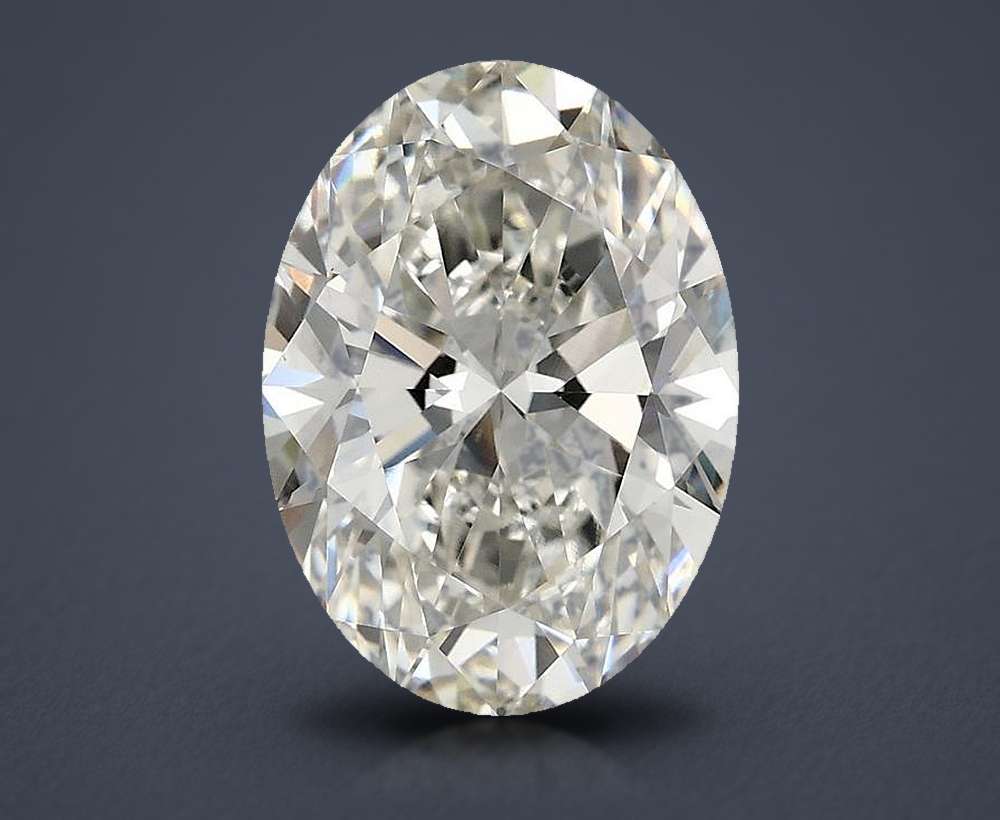 3.87 Carat Oval Lab Diamond