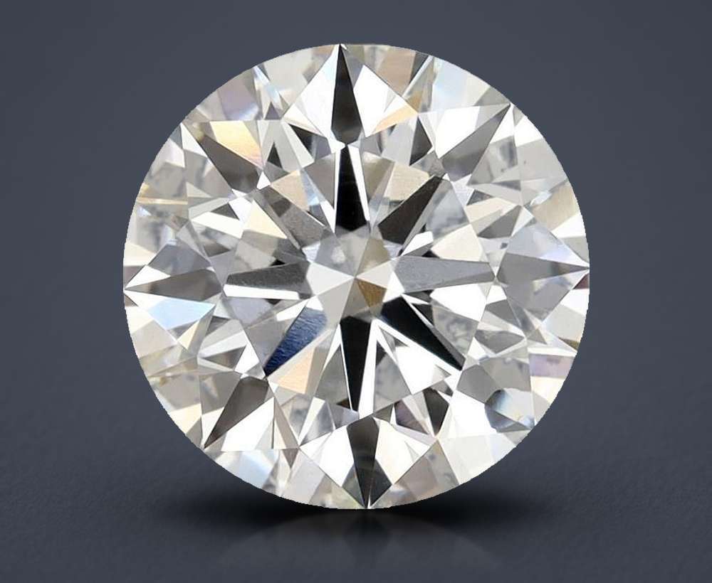 3.80 Carat Round Lab Diamond
