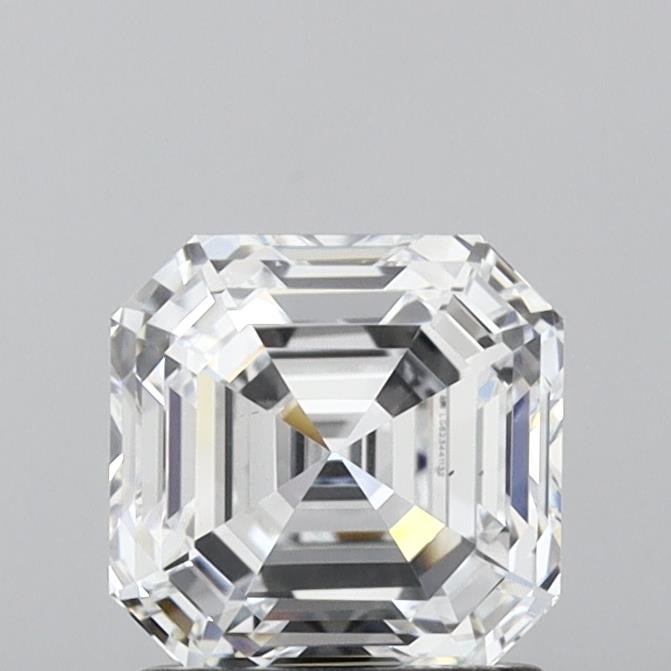 1.53ct E VS2 Rare Carat Ideal Cut Asscher Lab Grown Diamond