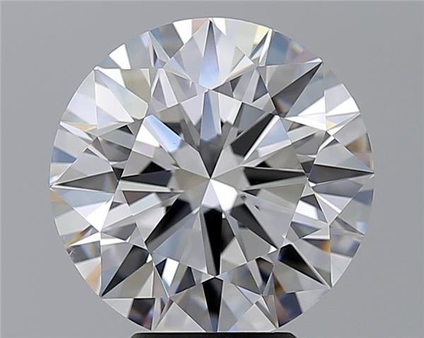 5.02ct E VS2 Rare Carat Ideal Cut Round Diamond