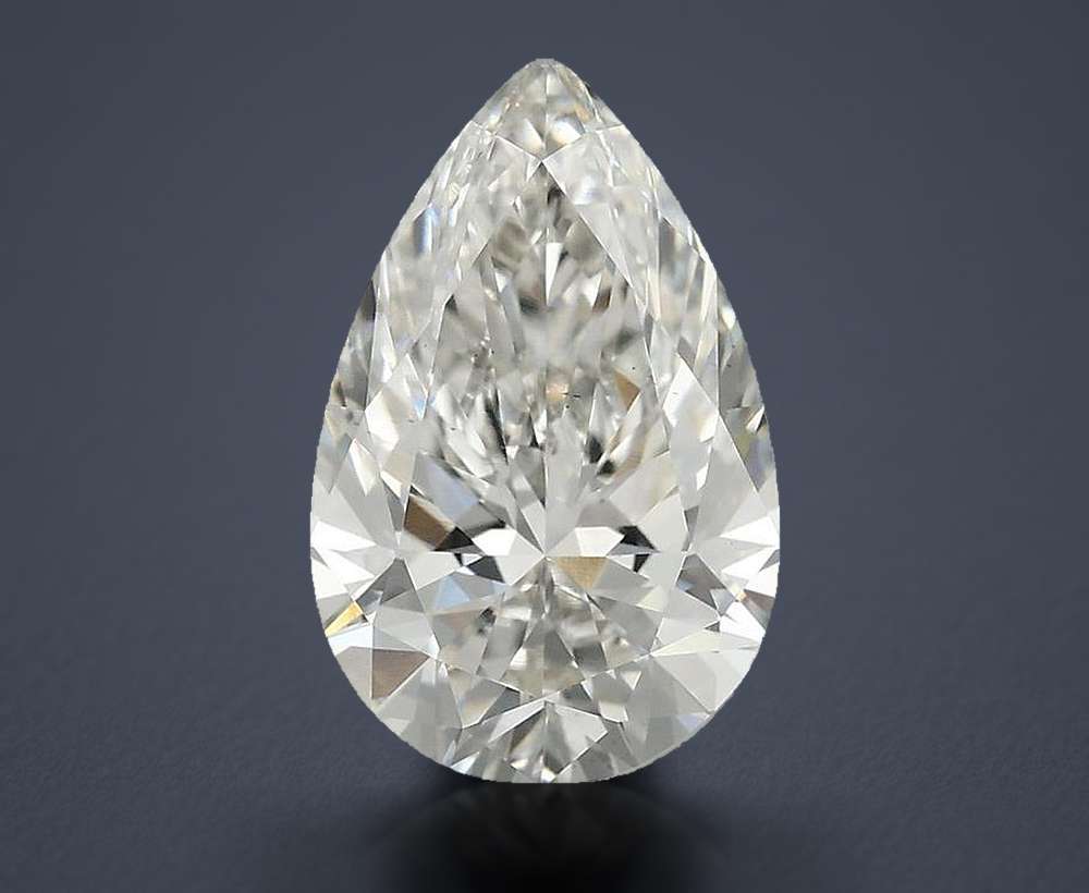 2.47 Carat Pear Lab Diamond