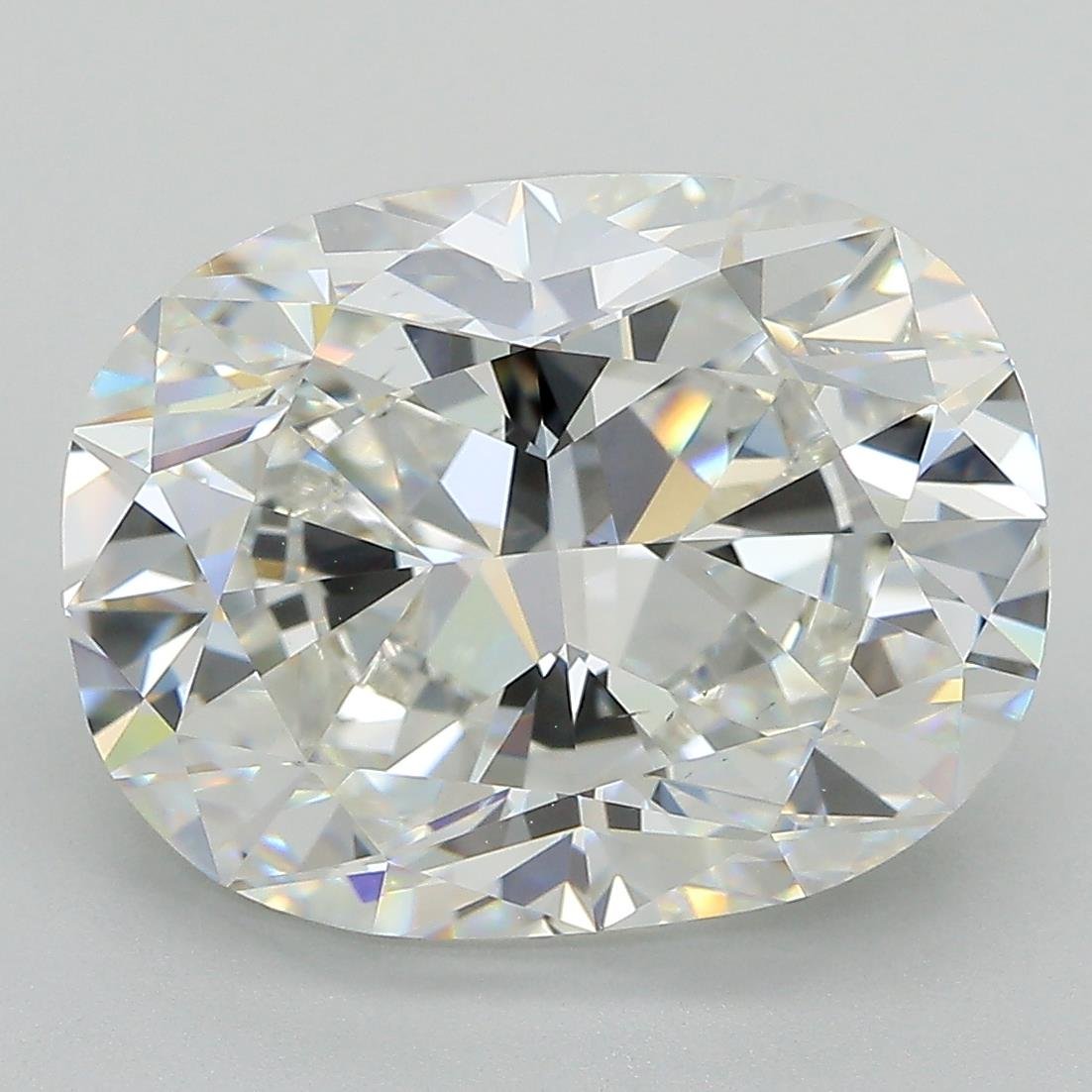 7.21ct G VS2 Rare Carat Ideal Cut Cushion Diamond