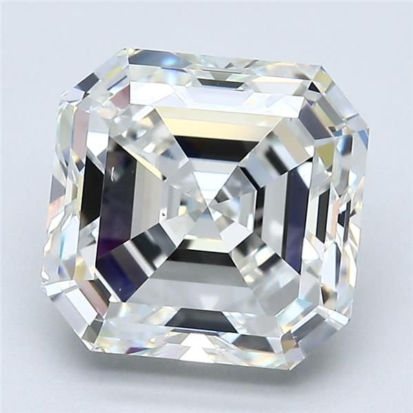 4.00ct H VS1 Very Good Cut Asscher Diamond