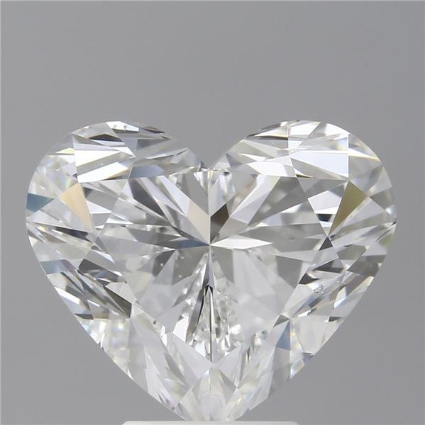 5.01ct E VS2 Rare Carat Ideal Cut Heart Diamond