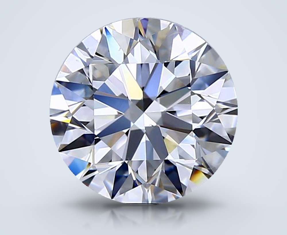 2.50 Carat Round Natural Diamond