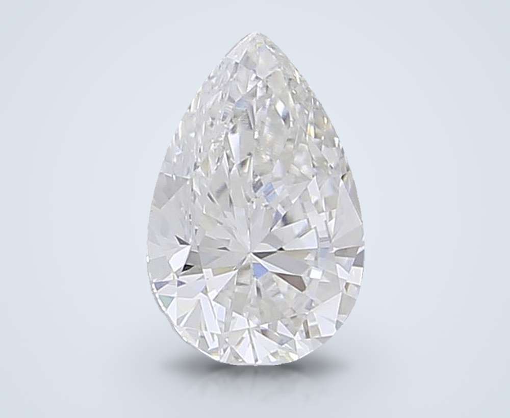 0.50 Carat Pear Lab Diamond