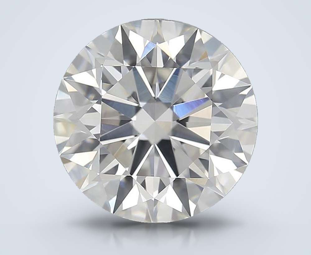 3.73 Carat Round Natural Diamond