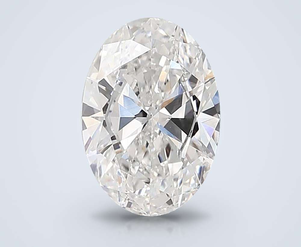 3.50 Carat Oval Lab Diamond