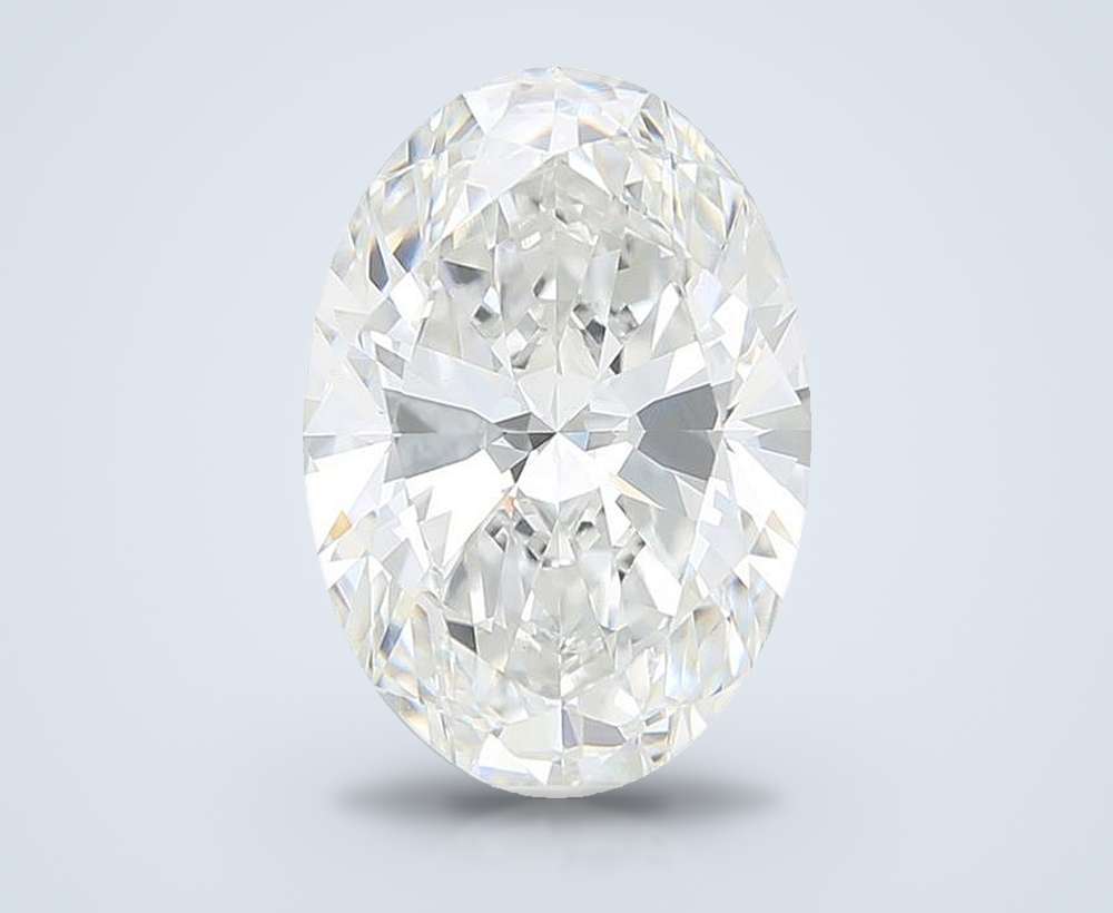 5.44 Carat Oval Lab Diamond