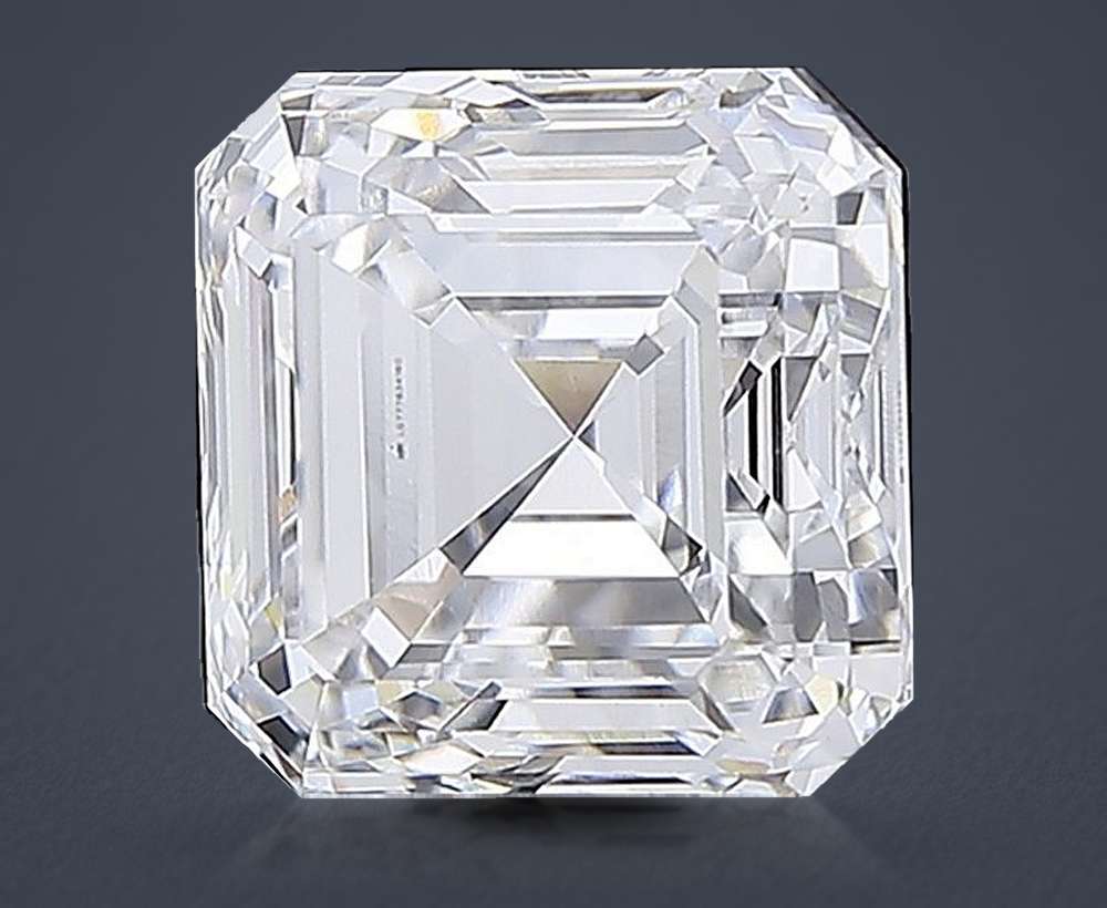 4.38 Carat Asscher Lab Diamond
