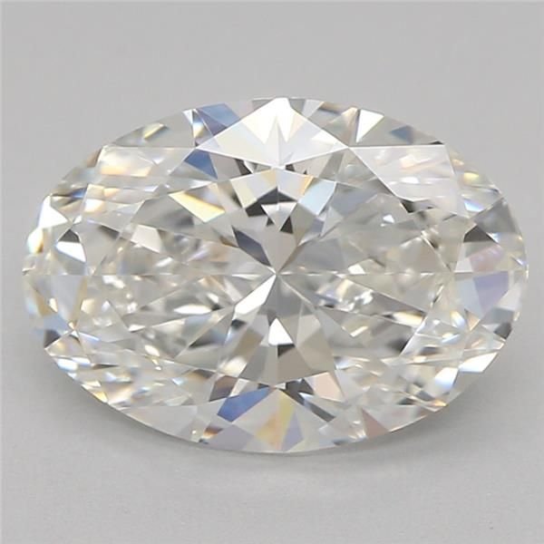 1.25ct F VVS2 Rare Carat Ideal Cut Oval Lab Grown Diamond