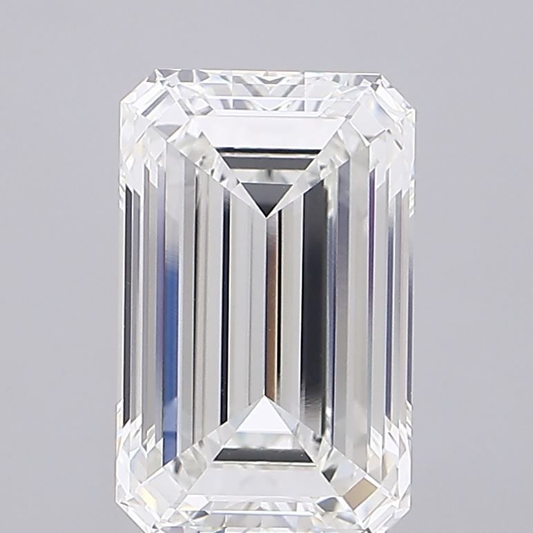16.58ct G VVS2 Rare Carat Ideal Cut Emerald Lab Grown Diamond