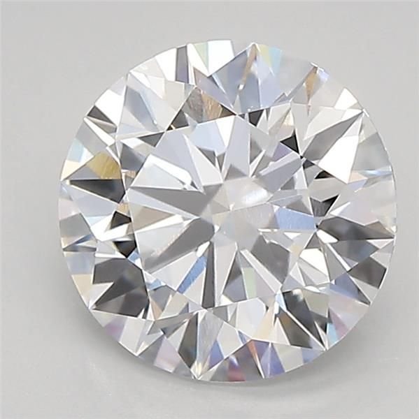 2.09ct D VVS2 Rare Carat Ideal Cut Round Lab Grown Diamond