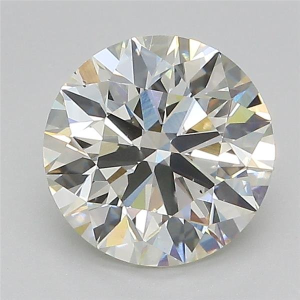 2.26ct J VS2 Excellent Cut Round Lab Grown Diamond