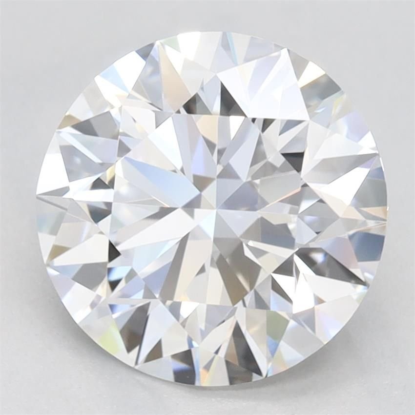 2.68ct E VVS1 Rare Carat Ideal Cut Round Lab Grown Diamond