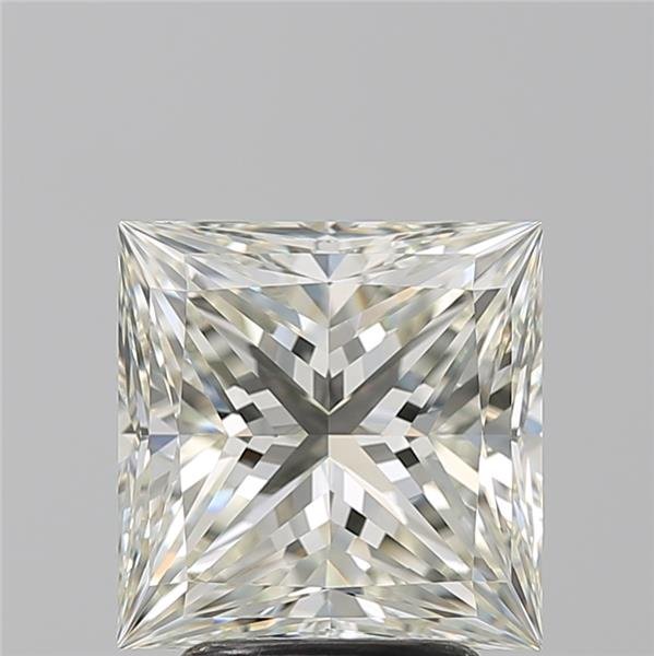 3.20ct K VS2 Rare Carat Ideal Cut Princess Diamond