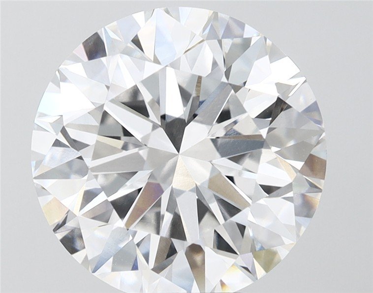 7.01 Carat Round Lab Diamond