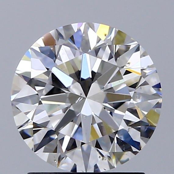 1.63ct D SI1 Rare Carat Ideal Cut Round Diamond