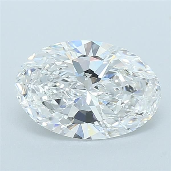 2.01ct D VS2 Very Good Cut Oval Lab Grown Diamond