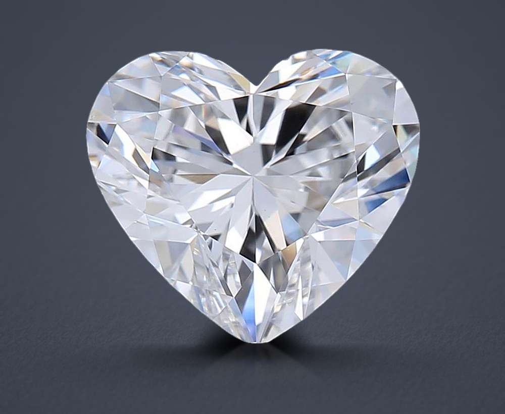 1.53 Carat Heart Lab Diamond