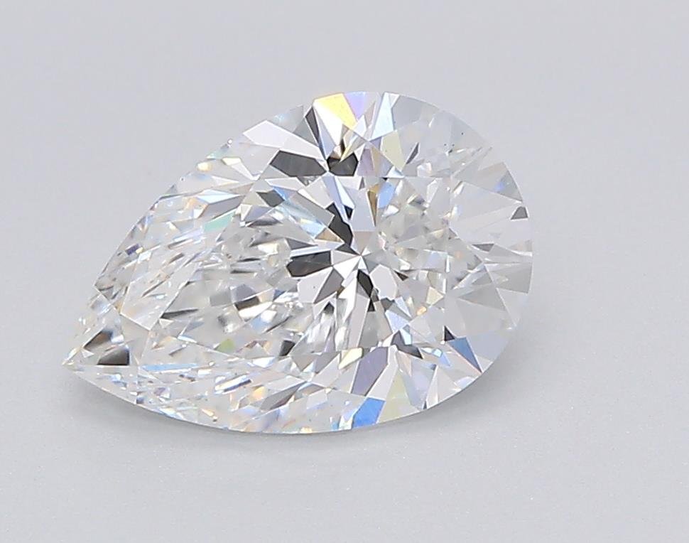 1.50ct E VS1 Excellent Cut Pear Lab Grown Diamond