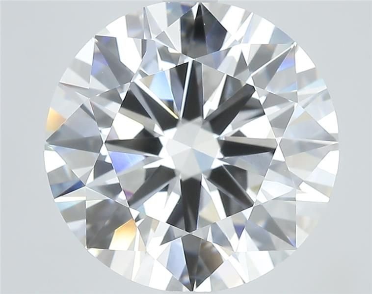 6.94 Carat Round Lab Diamond