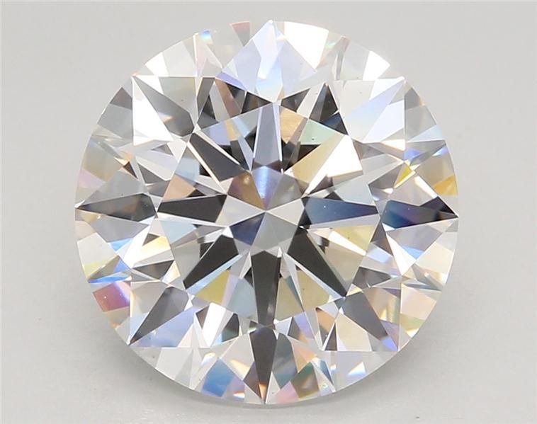 6.10ct F VS1 Rare Carat Ideal Cut Round Lab Grown Diamond