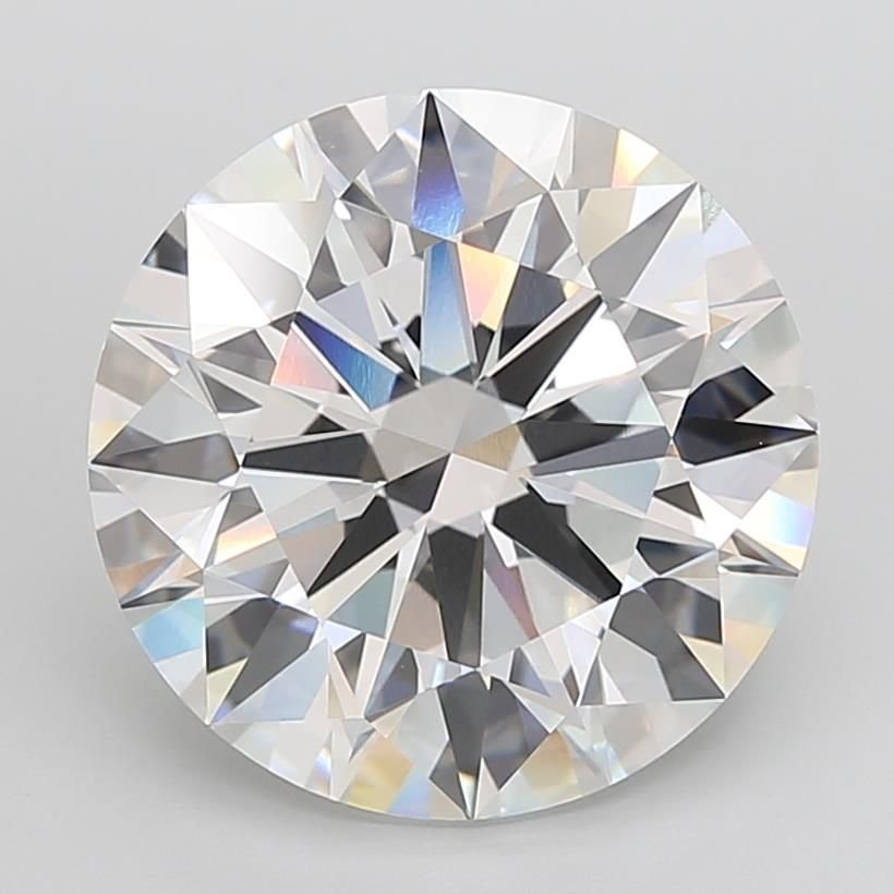 11.09ct E VVS2 Rare Carat Ideal Cut Round Lab Grown Diamond