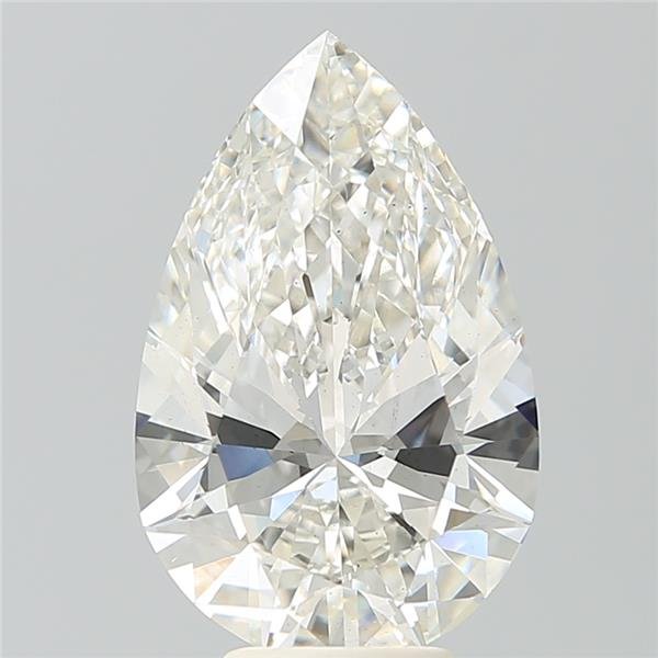 5.37 Carat Pear Lab Diamond