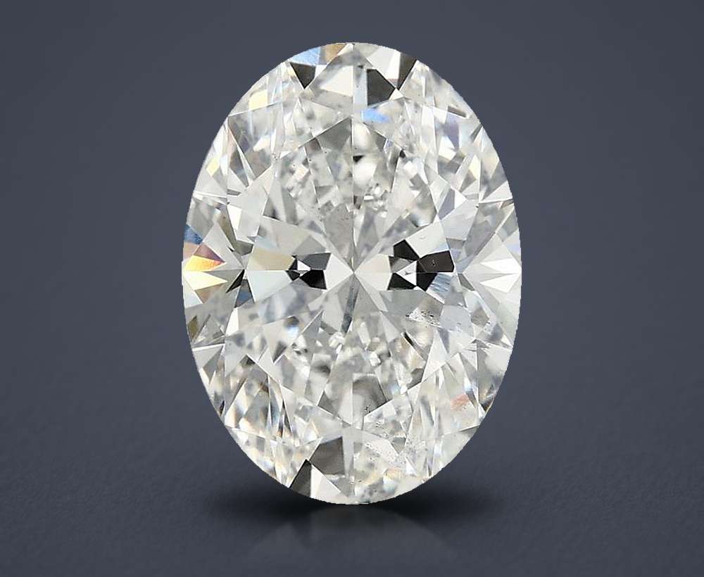 3.07 Carat Oval Lab Diamond