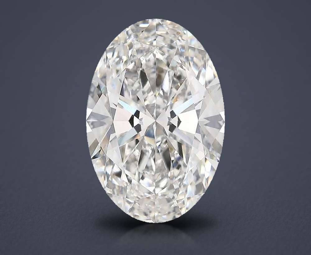 5.00 Carat Oval Lab Diamond