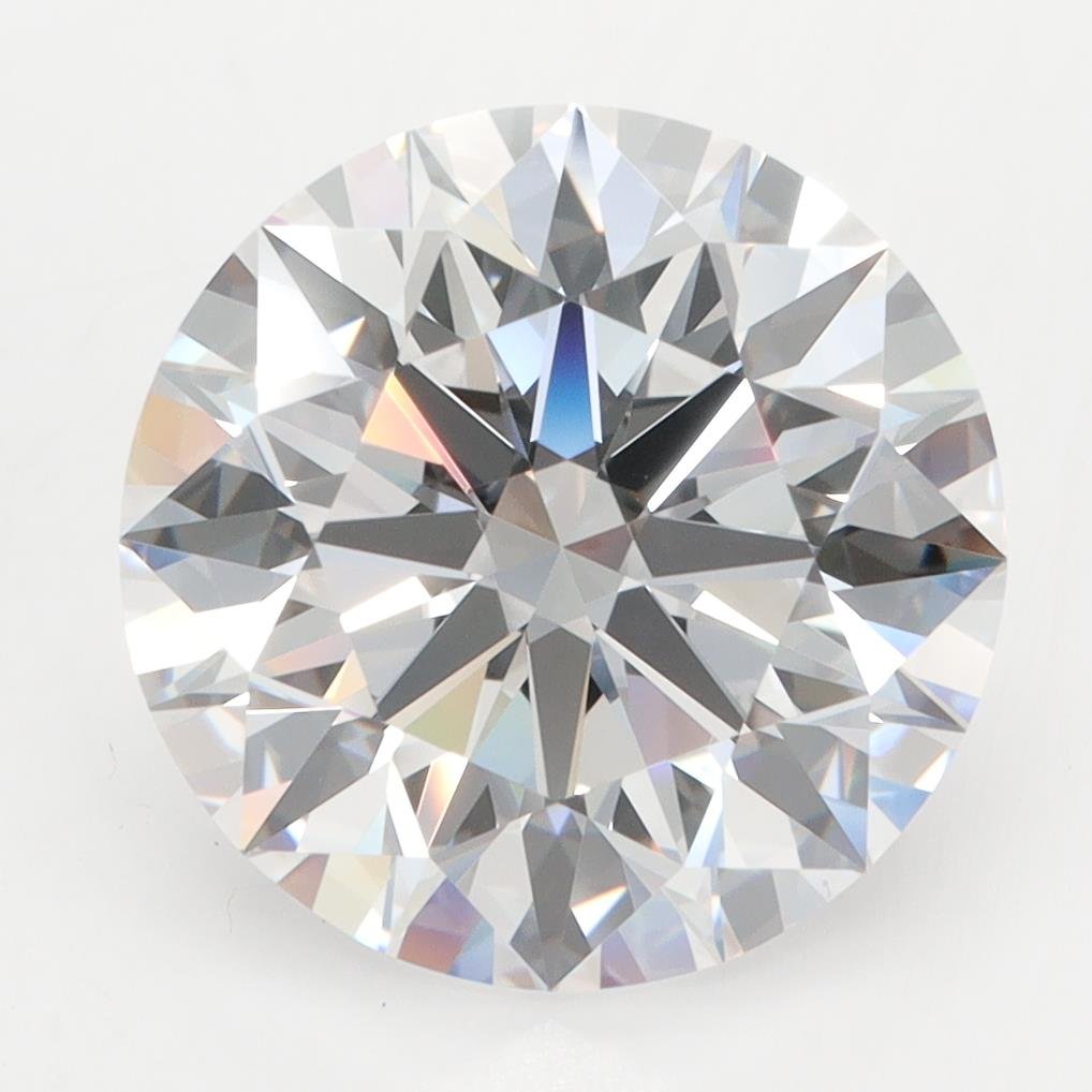 5.52ct D FL Rare Carat Ideal Cut Round Lab Grown Diamond