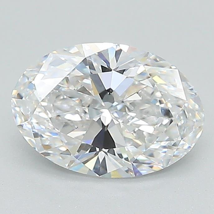 1.25ct D VS1 Rare Carat Ideal Cut Oval Lab Grown Diamond