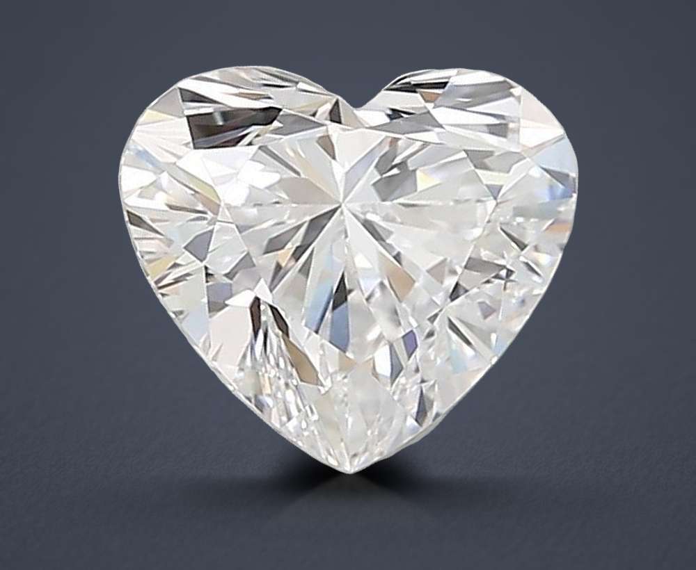 2.70 Carat Heart Lab Diamond