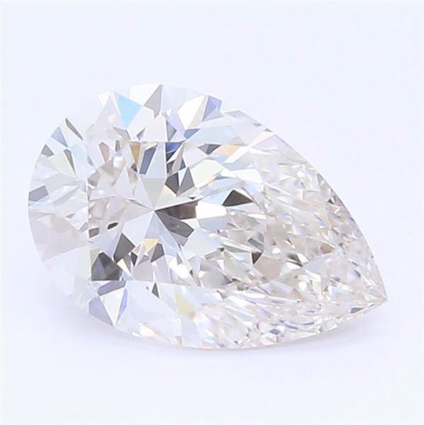 0.77ct H VVS2 Rare Carat Ideal Cut Pear Lab Grown Diamond