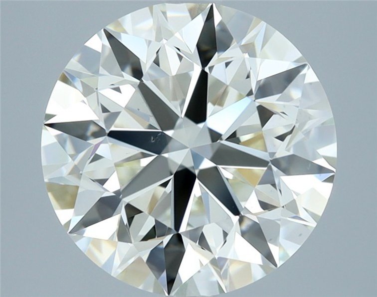 4.02ct J VS1 Excellent Cut Round Diamond