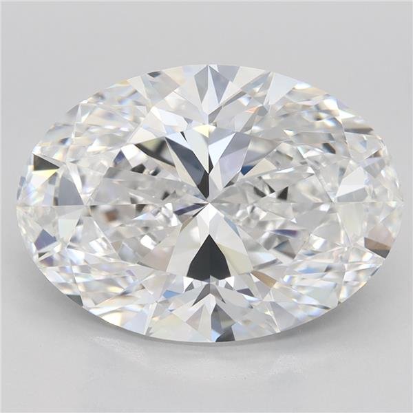 8.91ct D VS1 Rare Carat Ideal Cut Oval Lab Grown Diamond