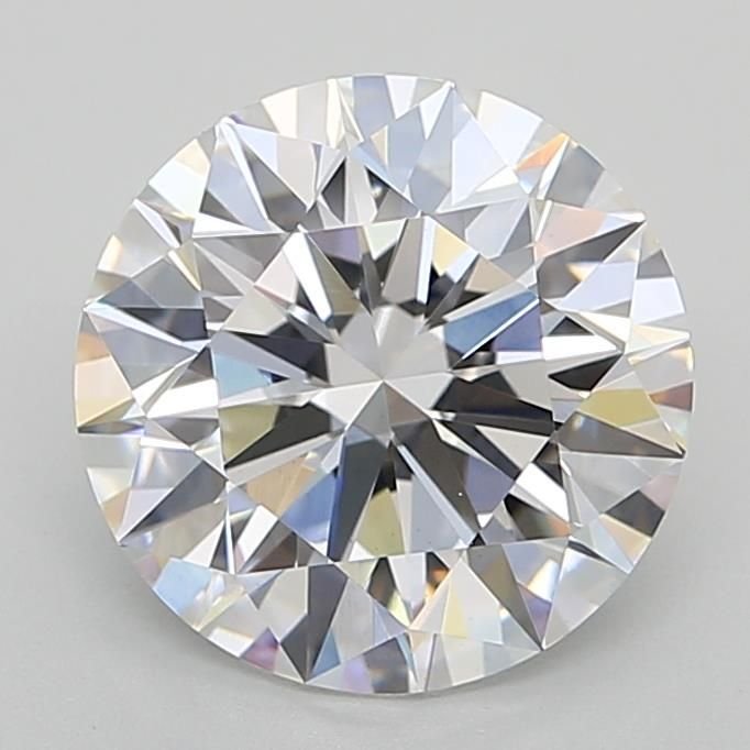 2.54ct D VS1 Rare Carat Ideal Cut Round Lab Grown Diamond