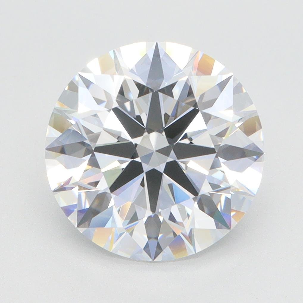 3.71ct E VVS1 Rare Carat Ideal Cut Round Lab Grown Diamond