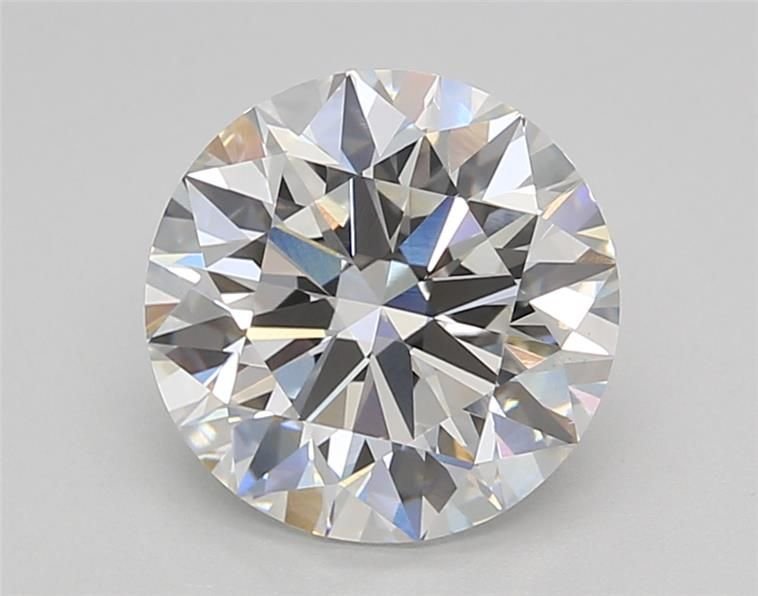 2.55ct F VS1 Rare Carat Ideal Cut Round Lab Grown Diamond